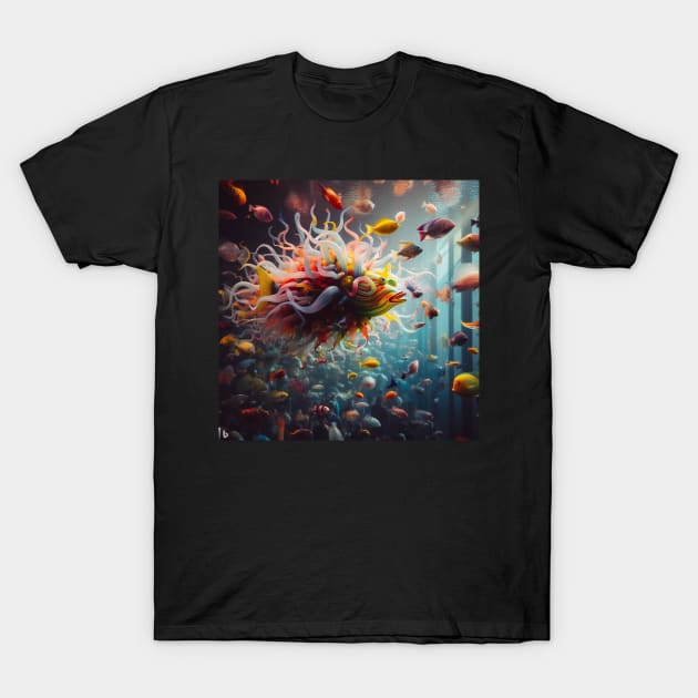 Glass fish T-Shirt by DadOfMo Designs